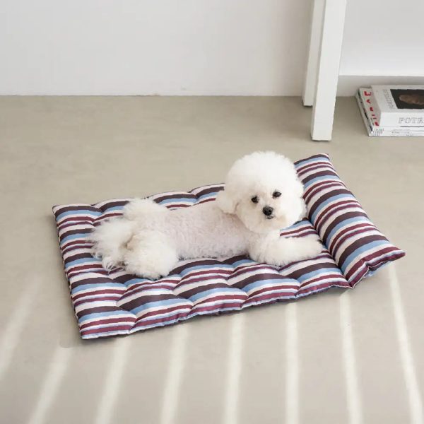 all season breathable double sided neck support pillow dog bed 15