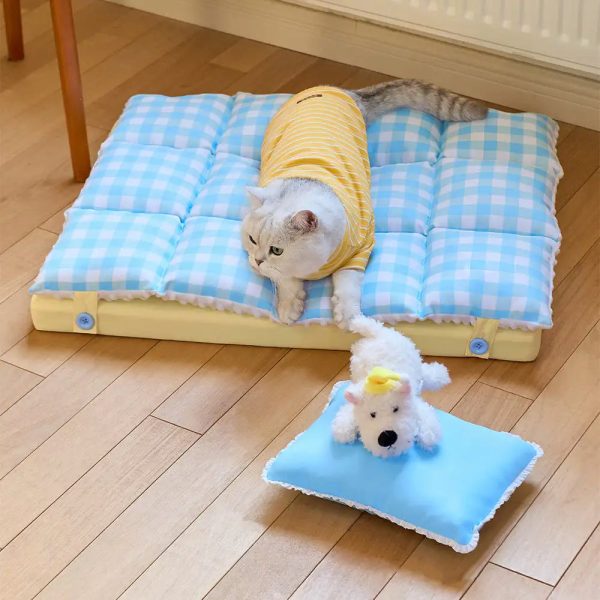 play & rest all in one double layer comfortable washable dog bed 12