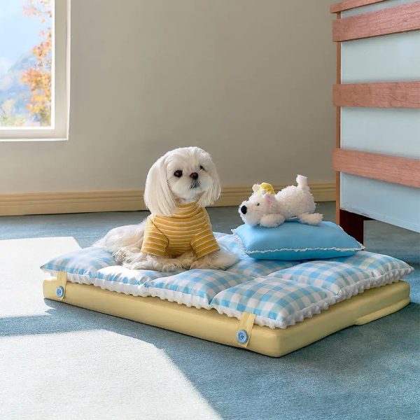 play & rest all in one double layer comfortable washable dog bed 17
