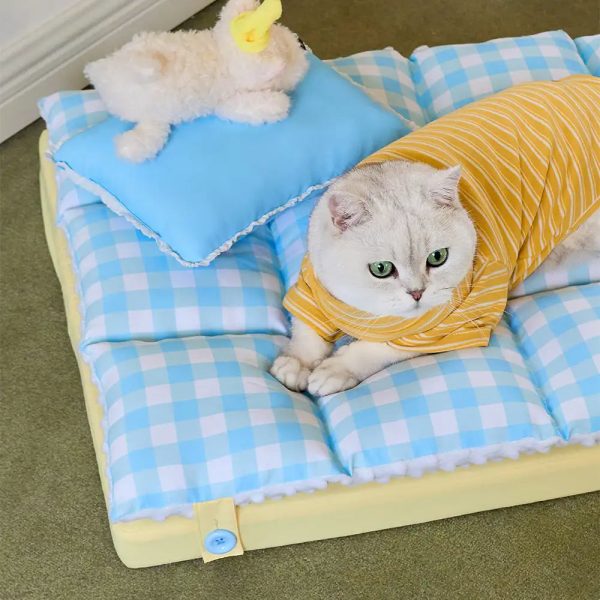play & rest all in one double layer comfortable washable dog bed 23