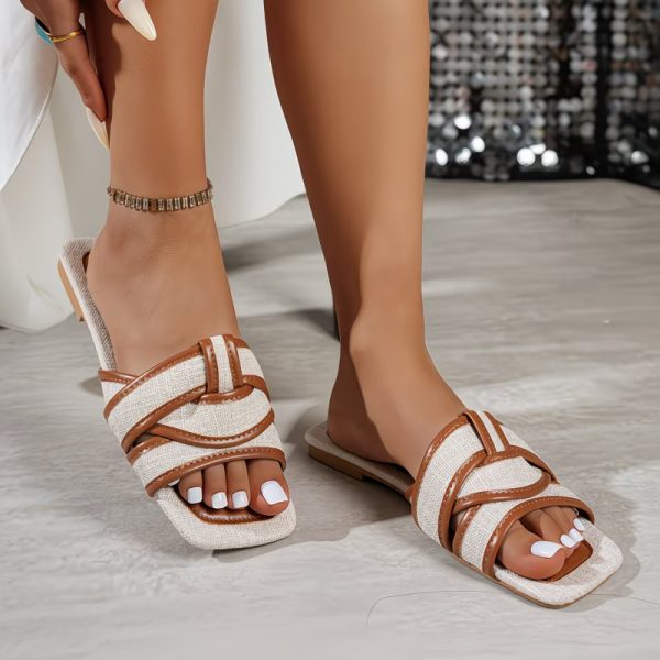 summer new style women's fashionable woven sandals 19