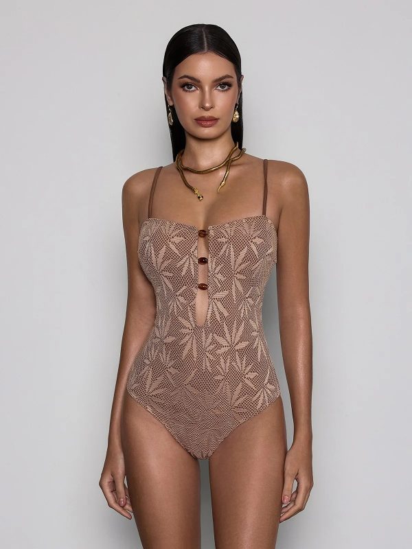 boryxen spaghetti cutout leaf pattern swimsuit 13