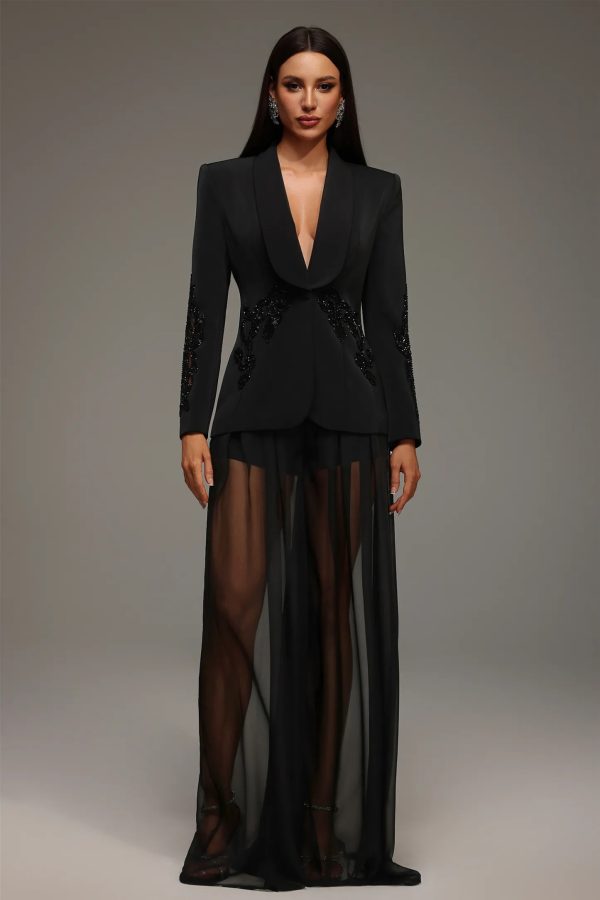 demri two piece blazer set 17