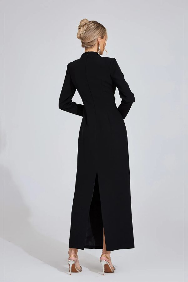 eluned black diamond maxi dress 16