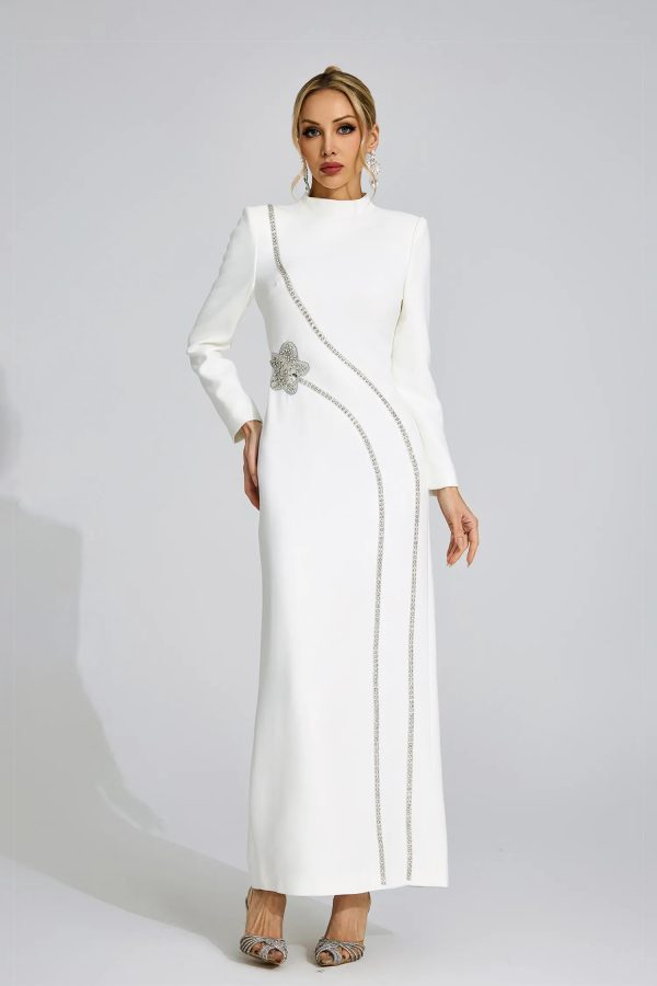 eluned white diamond maxi dress 14