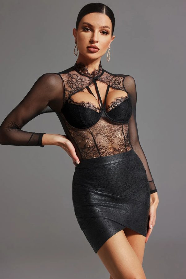 hatsie lace long sleeve bodysuit 16