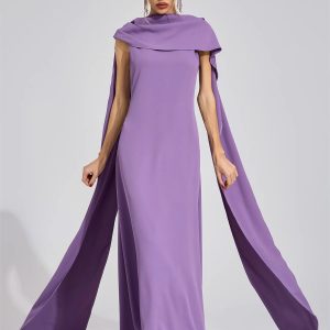 henrietta purple cape maxi dress 11 henrietta purple cape maxi dress 11