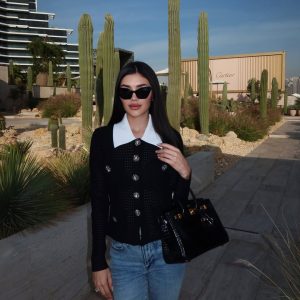 katmeza turn down collar long sleeve knit sweater 11