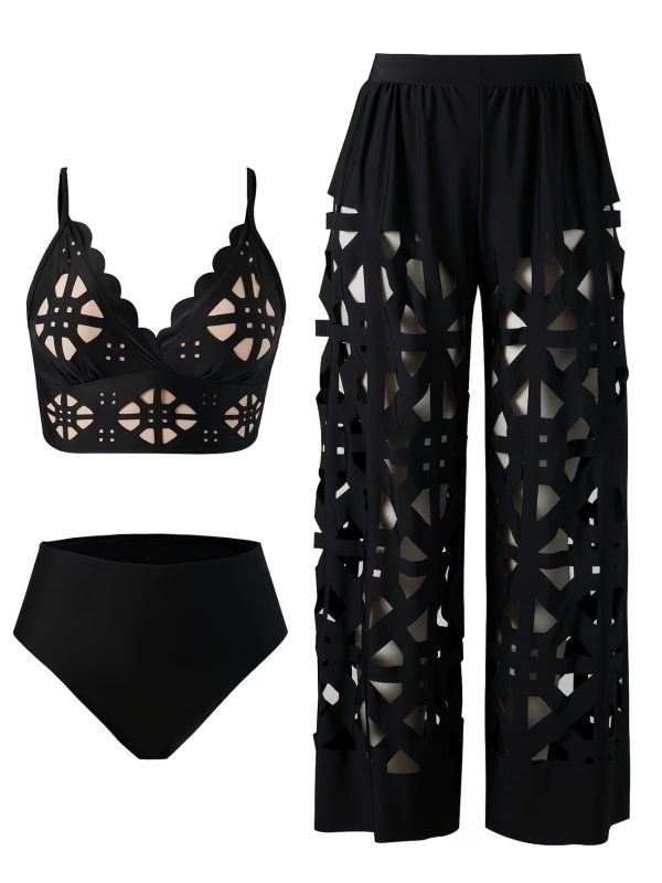 leona three piece swimsuit set 13
