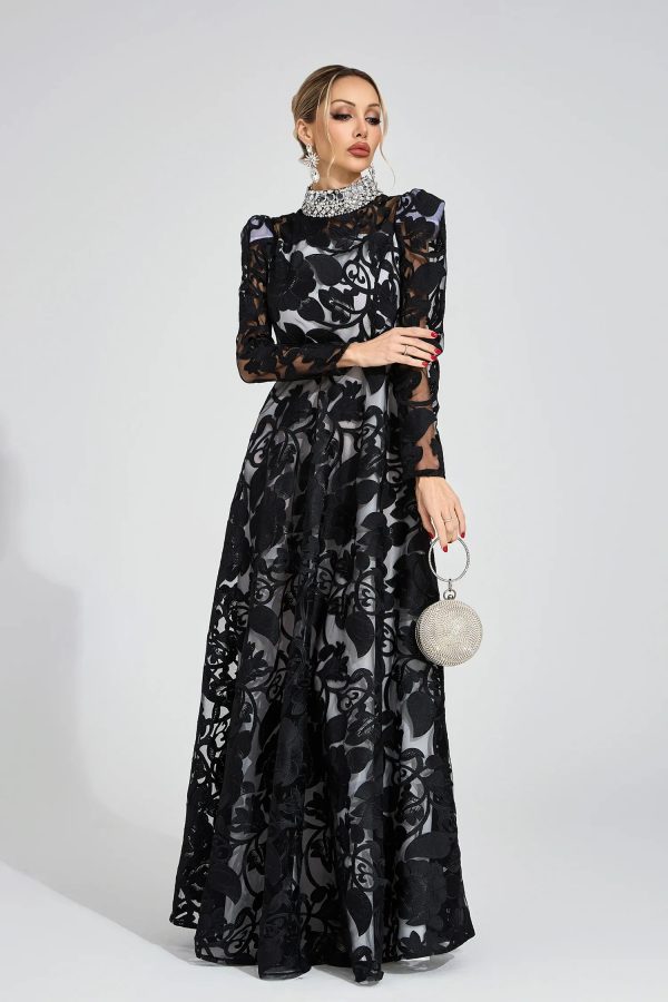 muse black diamond maxi dress 13