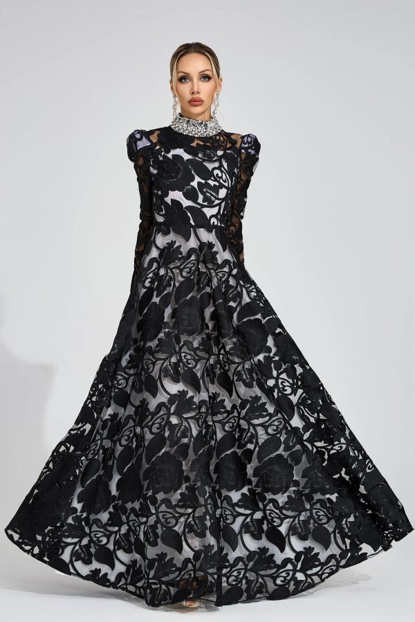 muse black diamond maxi dress 15