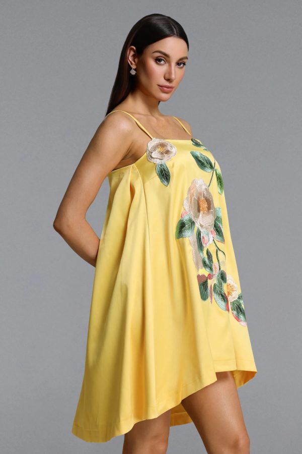 prunella romantic sleeveless floral embroidered mini dress 14