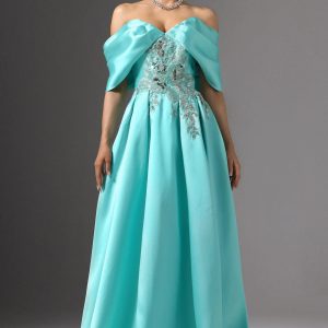 salamo off shoulder floral embroidered maxi dress 11