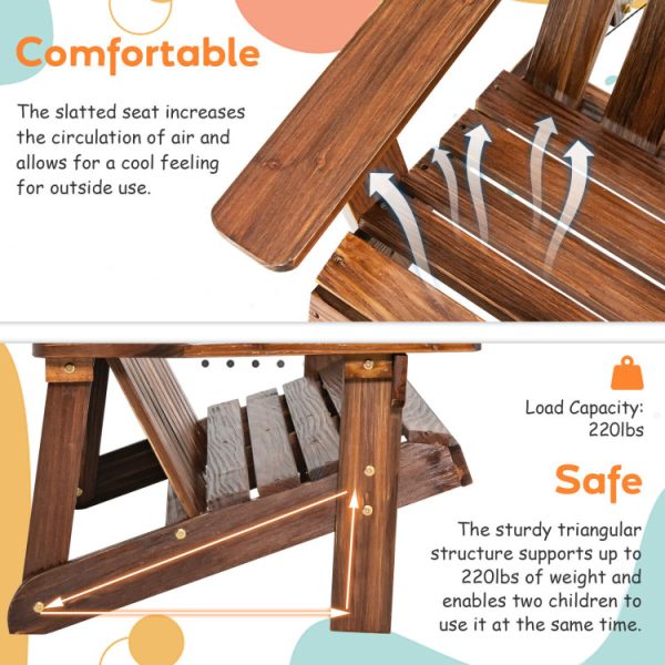 wooden chair dog bed with high backrest 13