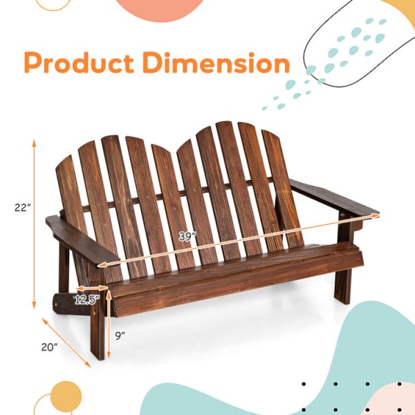 wooden chair dog bed with high backrest 15