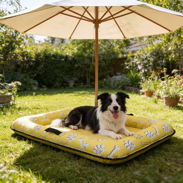 compact & portable anti tear inflatable dog bed 13