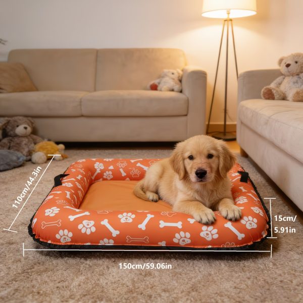 compact & portable anti tear inflatable dog bed 20