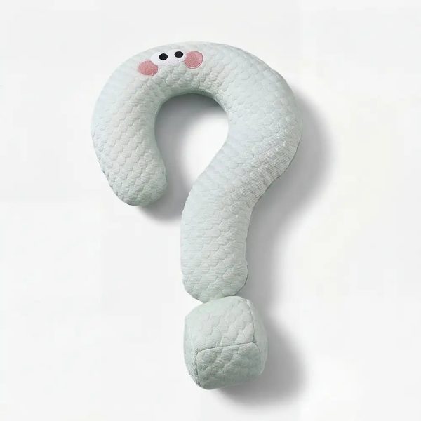 cooling ice silk question mark pillow 18