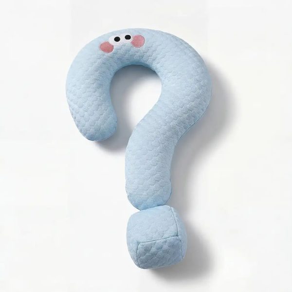 cooling ice silk question mark pillow 20