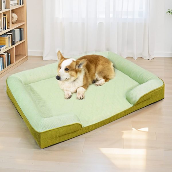 cooling orthopedic washable large dog sofa bed 15