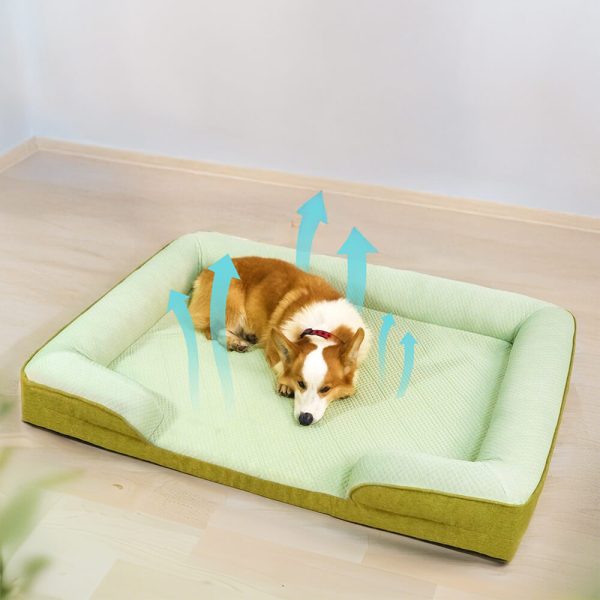 cooling orthopedic washable large dog sofa bed 16