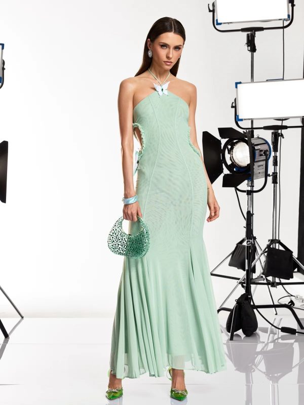 dacia halterneck butterfly maxi dress 12