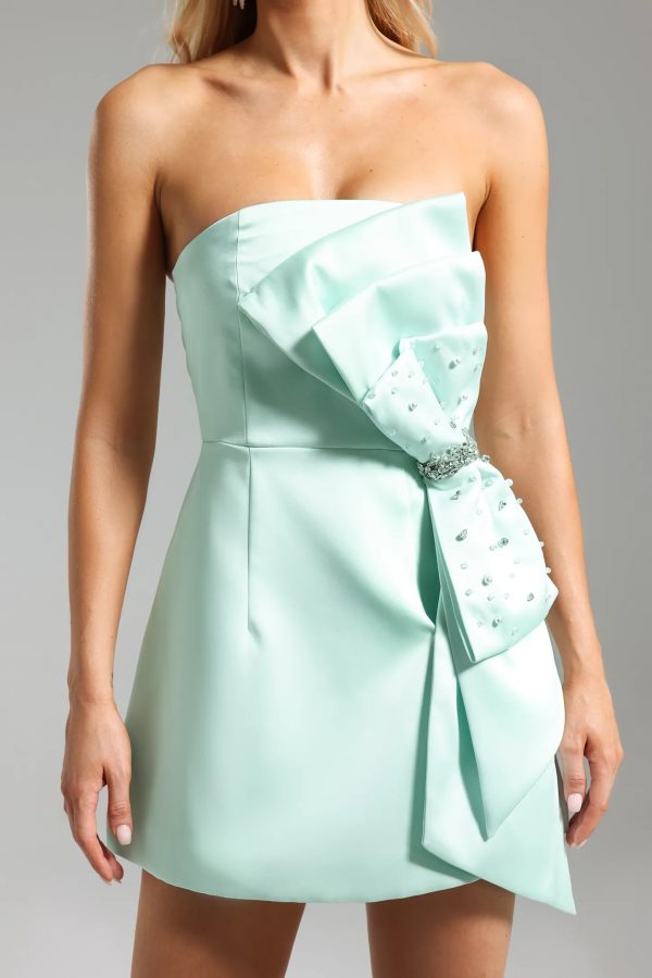 filasy diamante bow mini dress 13