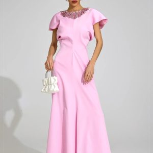 helga pink diamond maxi dress 11 helga pink diamond maxi dress 11