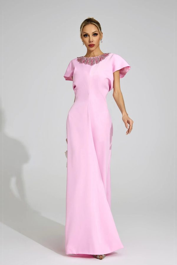 helga pink diamond maxi dress 15