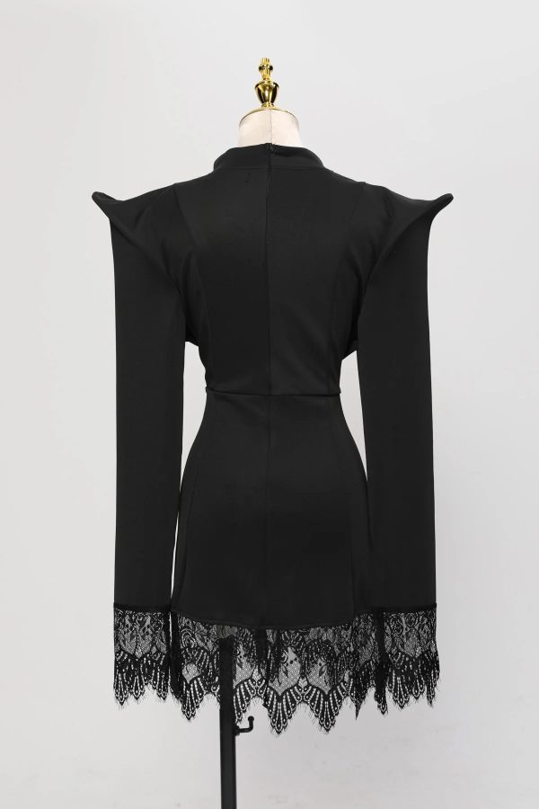 latticea long sleeve cutout lace mini dress 21
