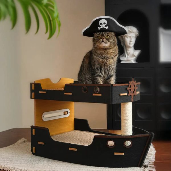 pirate ship double layer pet sleeping bed 200