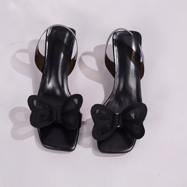 summer fashionable butterfly stiletto sandals 14
