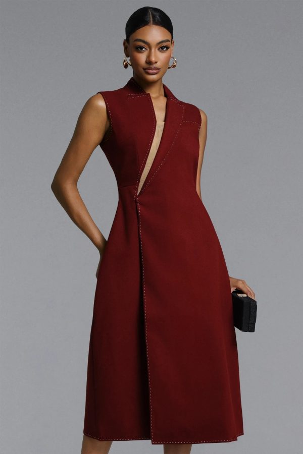 wenrey sleeveless cutout woven maxi dress 12