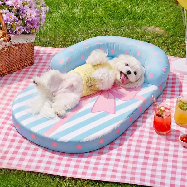 cooling breathable neck support orthopedic dog bed 15