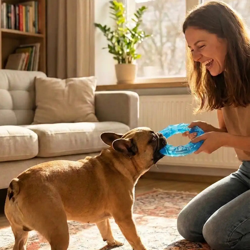 cooling water fillable dog chew toy 11