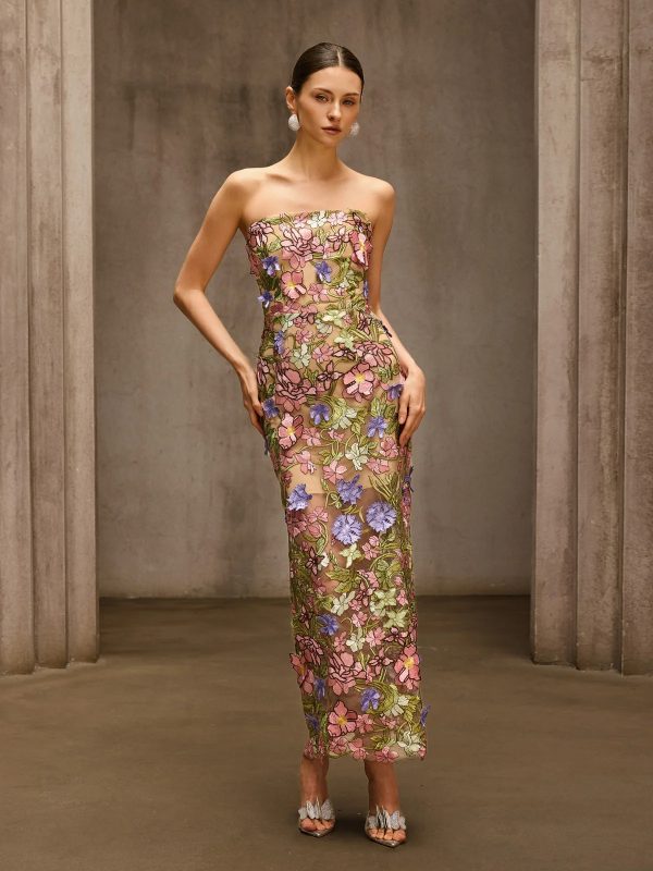 eldrith strapless floral embroidered maxi dress 12