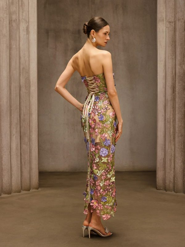 eldrith strapless floral embroidered maxi dress 16