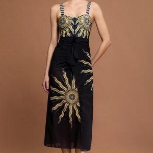 novah halter sequin sunflower printed two piece set 11 novah halter sequin sunflower printed two piece set 11