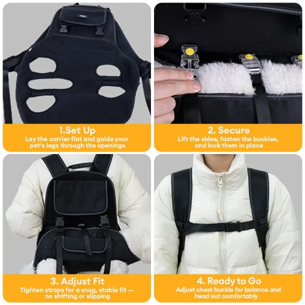 outdoor ergonomic comfortable lift harness dog sling carrier 15