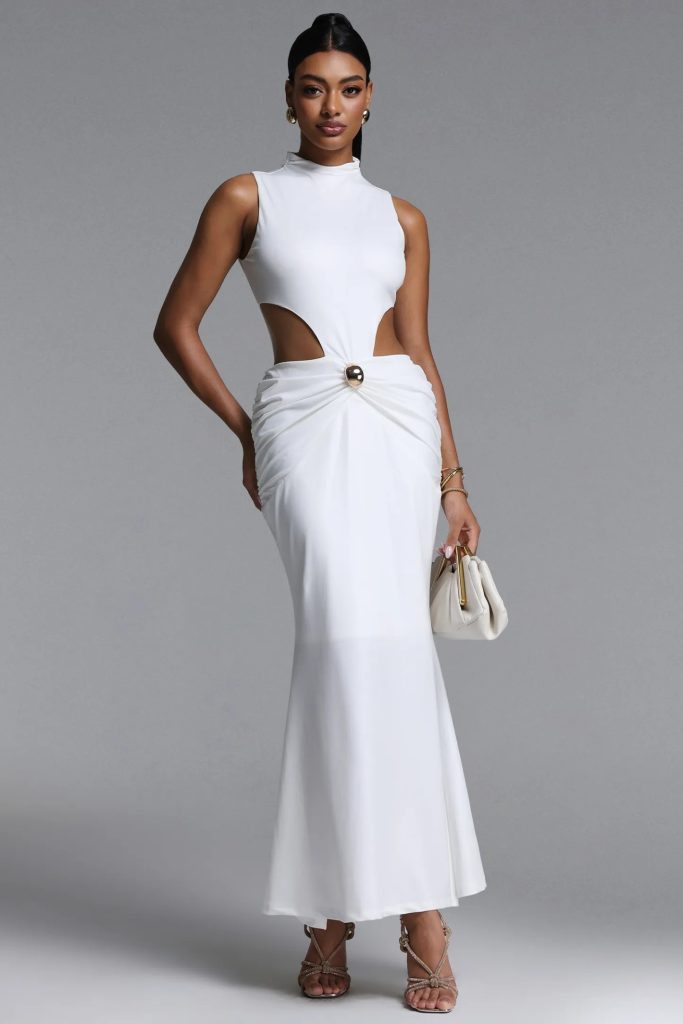 rui high neck sleeveless cutout knit maxi dress 11
