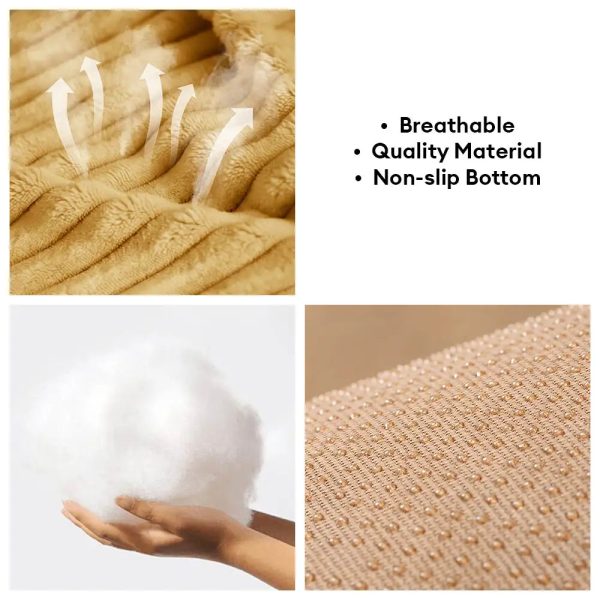 soft neck support washable dog round bed 19