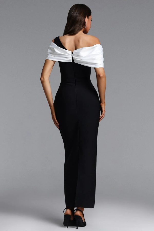 talasa rhinestone bandage maxi dress 16