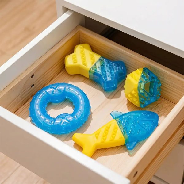 water fillable freezable teething cooling dog chew toy 14