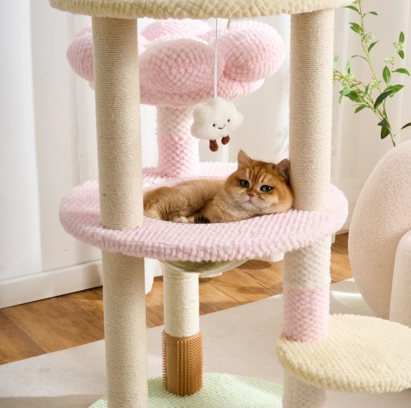 blush bloom multi platform cat tree 16