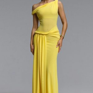ridia off shoulder twist maxi dress 11
