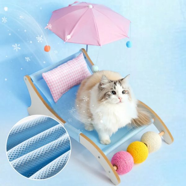 summer beach lounge cat bed 15