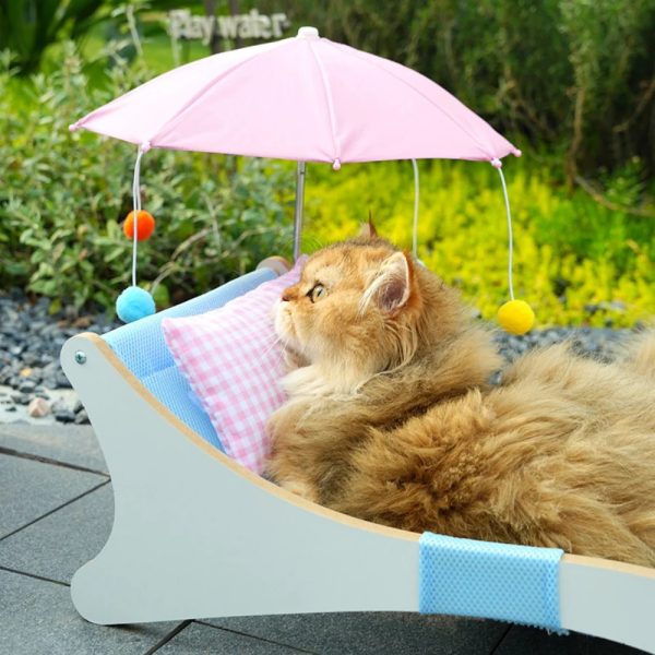 summer beach lounge cat bed 18