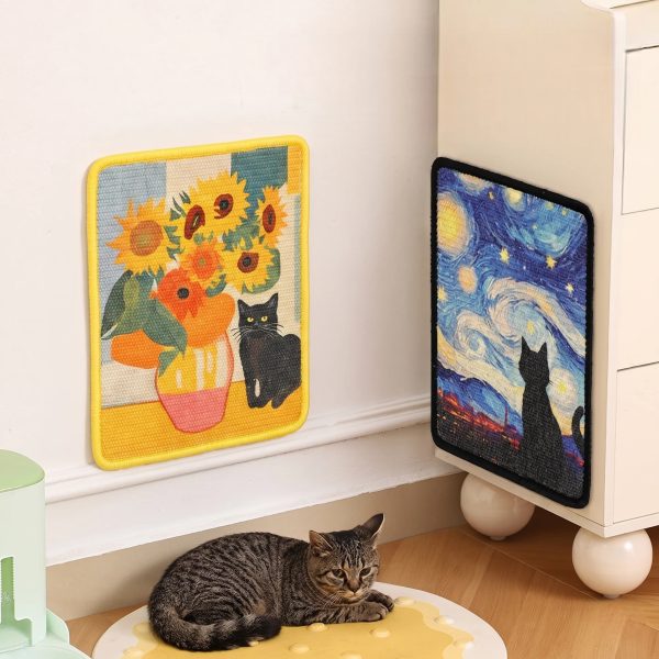 living canvas cat scratcher 12