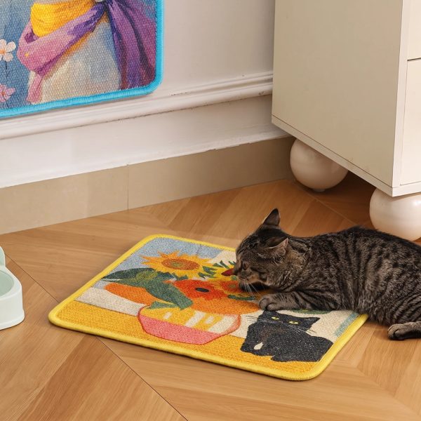living canvas cat scratcher 13