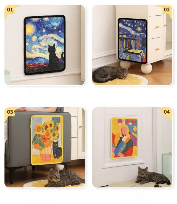 living canvas cat scratcher 14